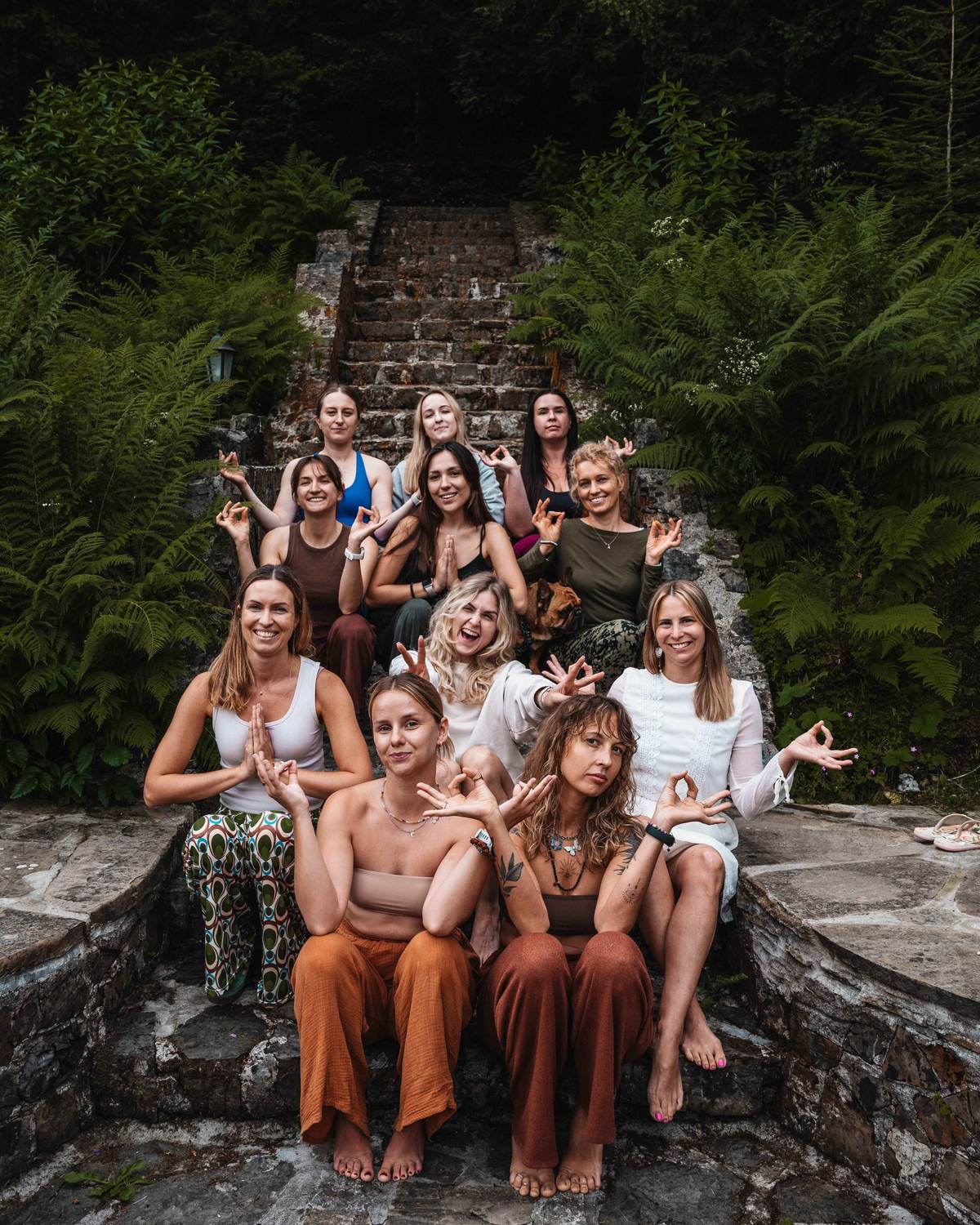 Grupa uczestniczek retreatu.